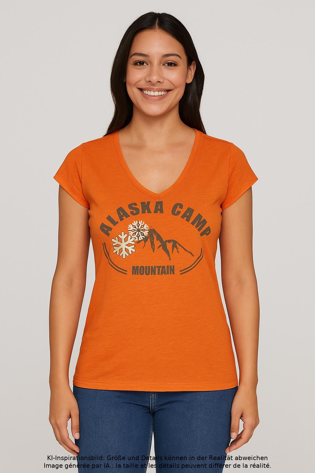 

Only Damen T-Shirt, orange, Gr. 42