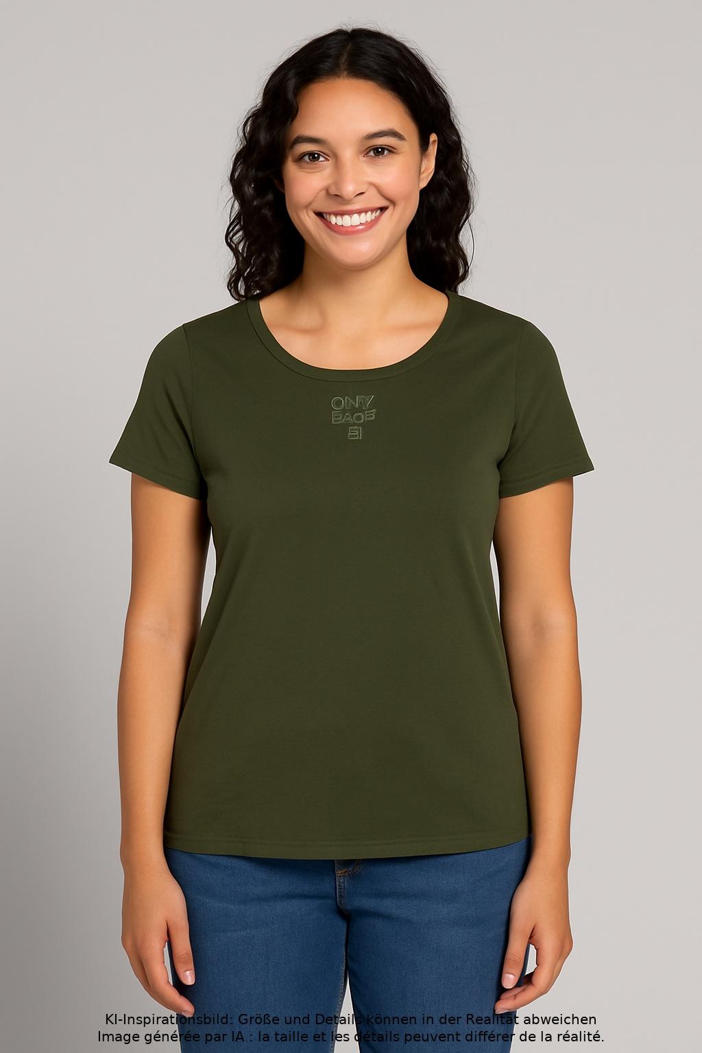 

Only Damen T-Shirt, grün, Gr. 44