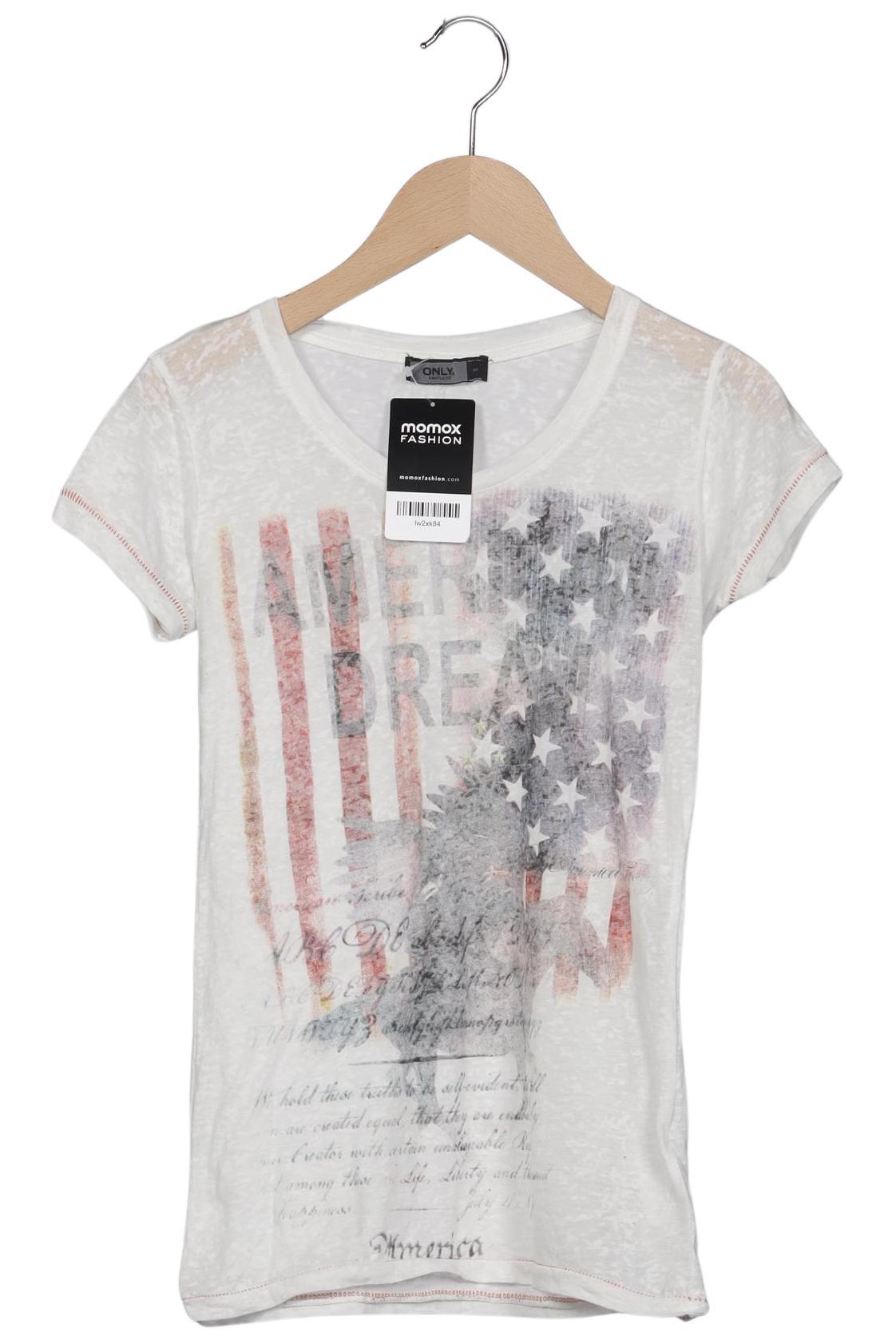 

Only Damen T-Shirt, weiß, Gr. 38