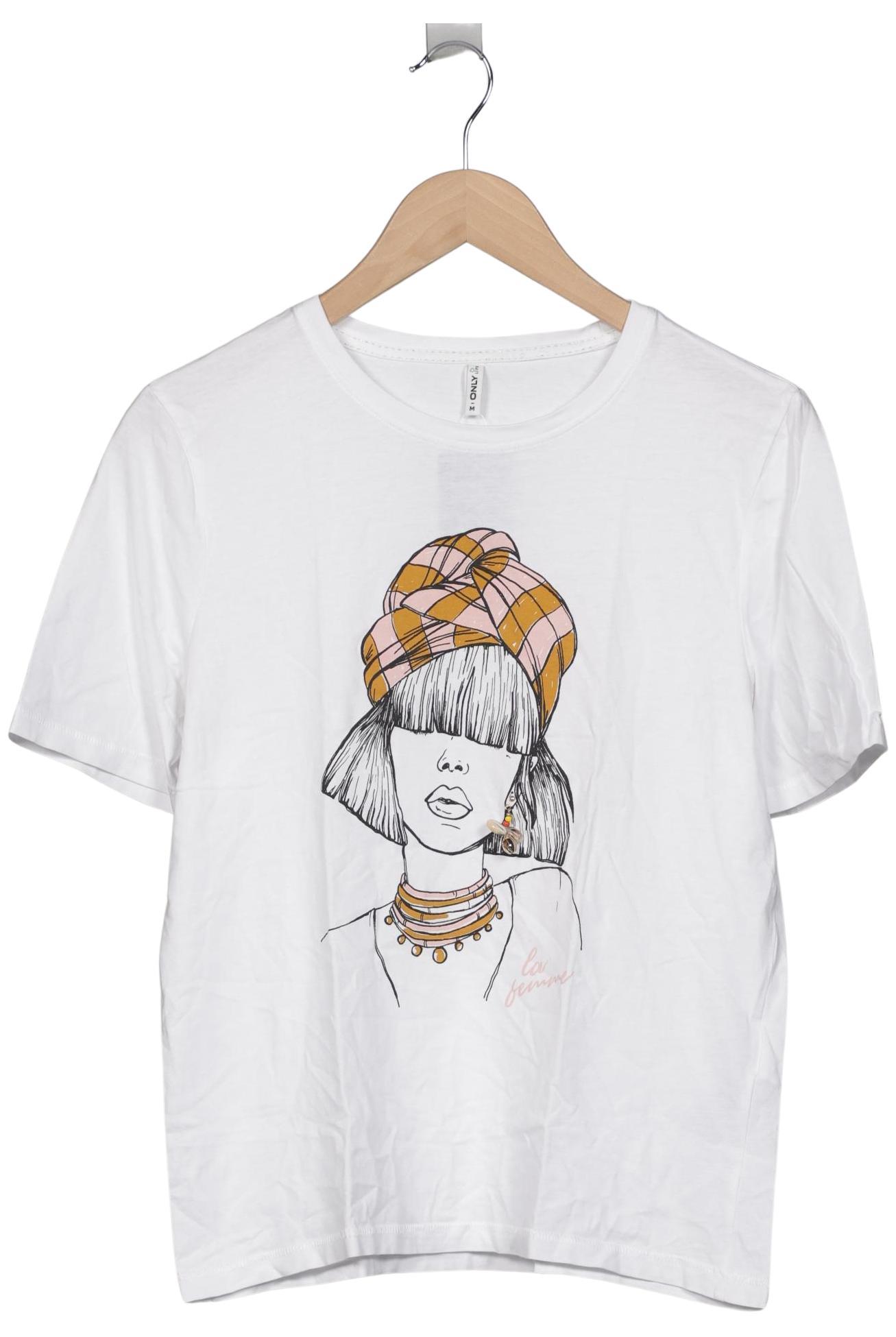 

Only Damen T-Shirt, weiß, Gr. 38