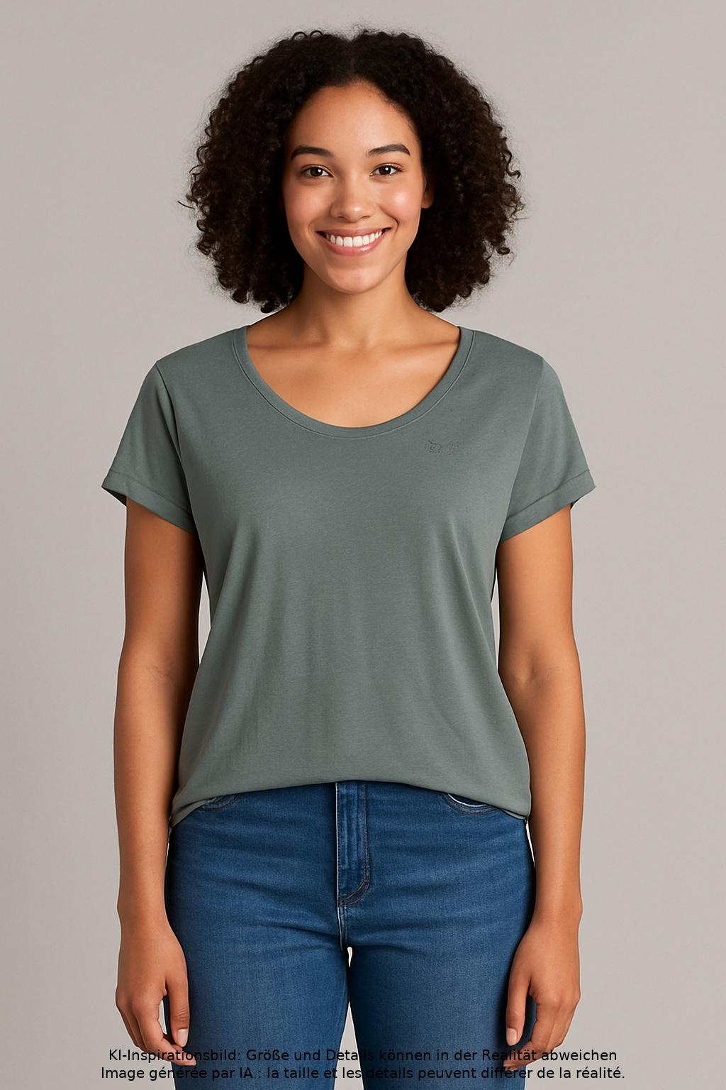

Only Damen T-Shirt, grün, Gr. 42