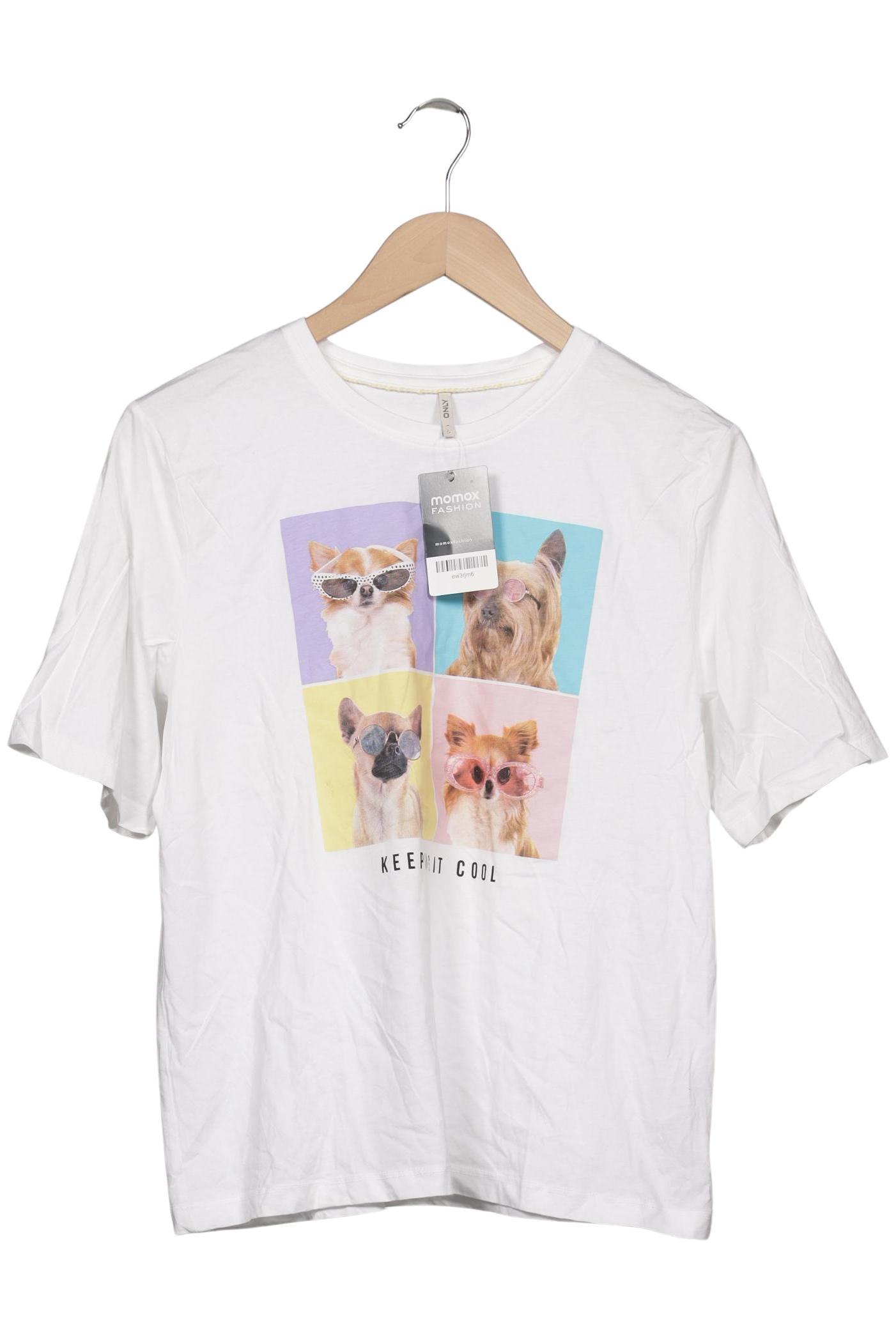 

Only Damen T-Shirt, weiß, Gr. 42