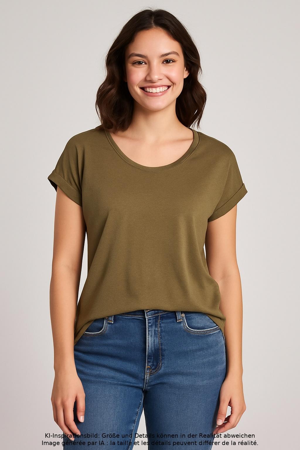 

Only Damen T-Shirt, grün, Gr. 38