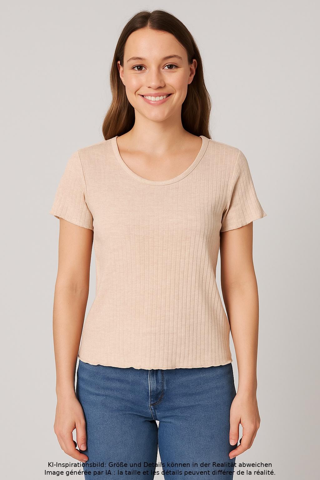 

Only Damen T-Shirt, beige, Gr. 38