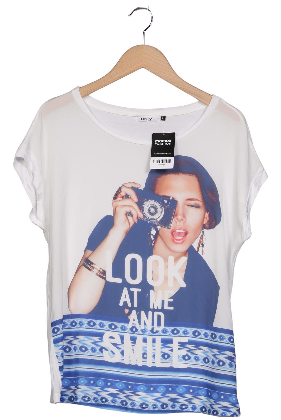 

Only Damen T-Shirt, weiß, Gr. 42