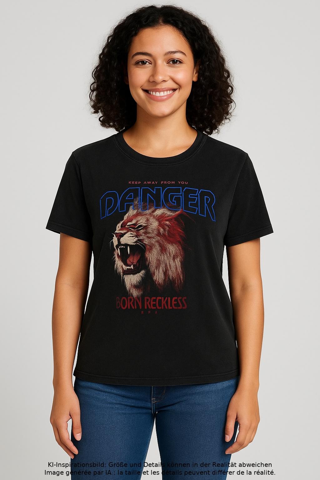 

Only Damen T-Shirt, grau, Gr. 36