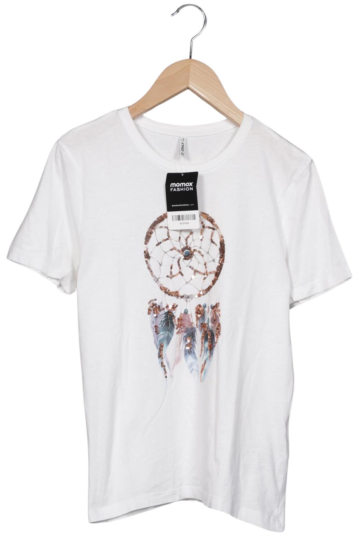 

Only Damen T-Shirt, weiß, Gr. 34
