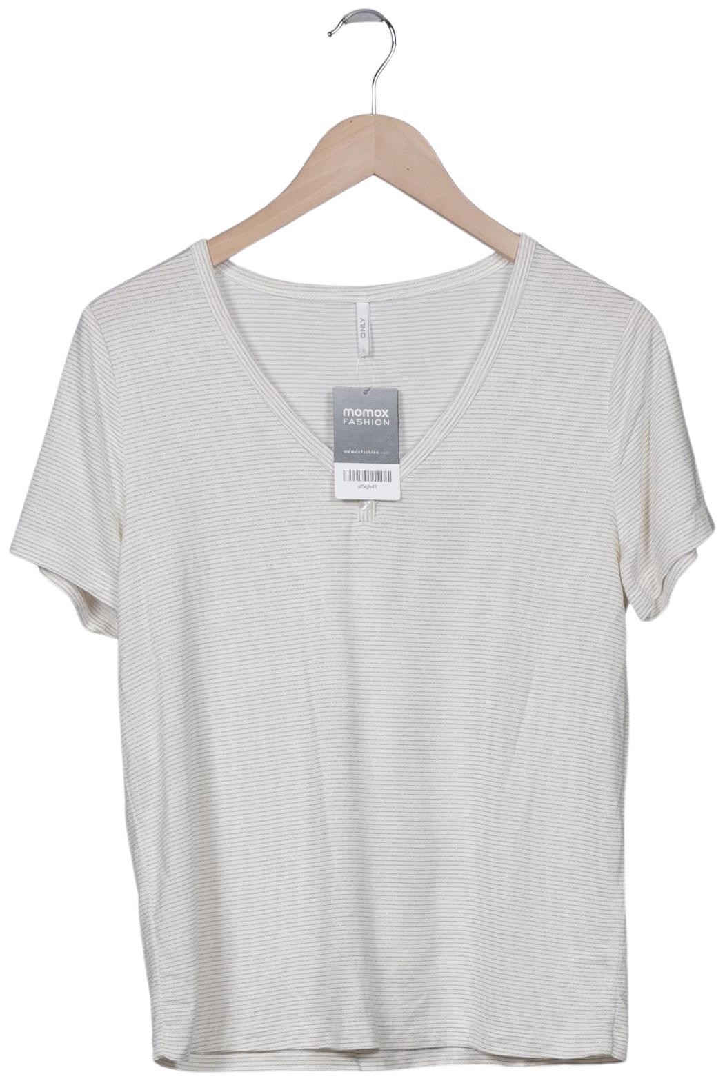 

Only Damen T-Shirt, cremeweiß, Gr. 36