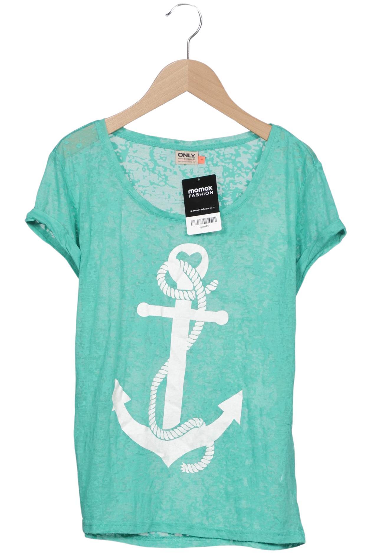 

Only Damen T-Shirt, türkis, Gr. 36