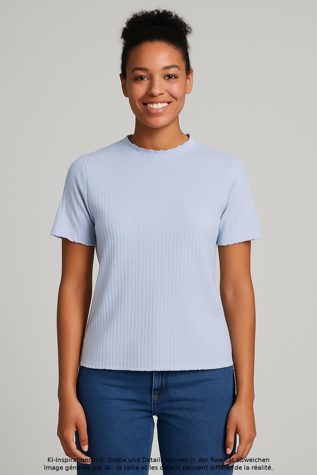 

Only Damen T-Shirt, hellblau, Gr. 42