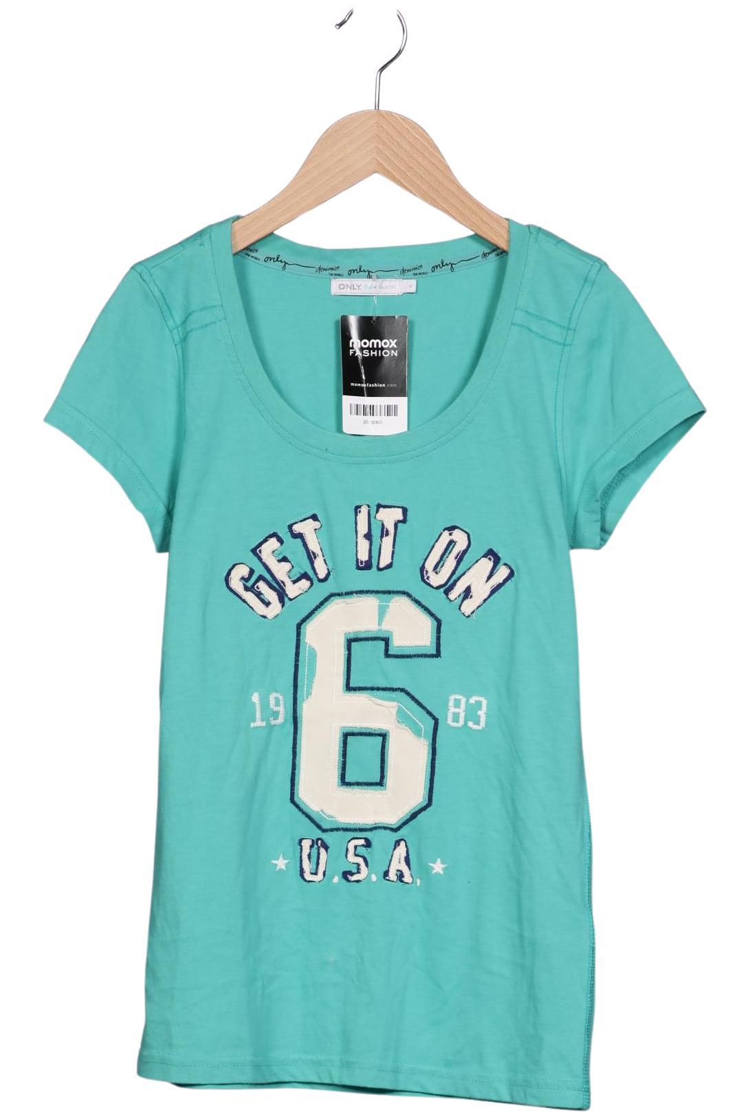 

Only Damen T-Shirt, türkis, Gr. 36
