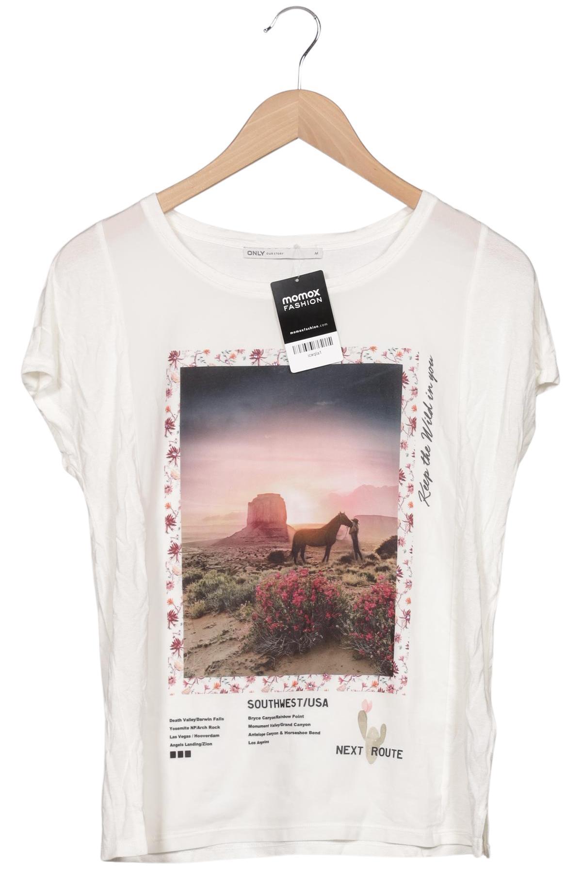 

Only Damen T-Shirt, weiß, Gr. 38