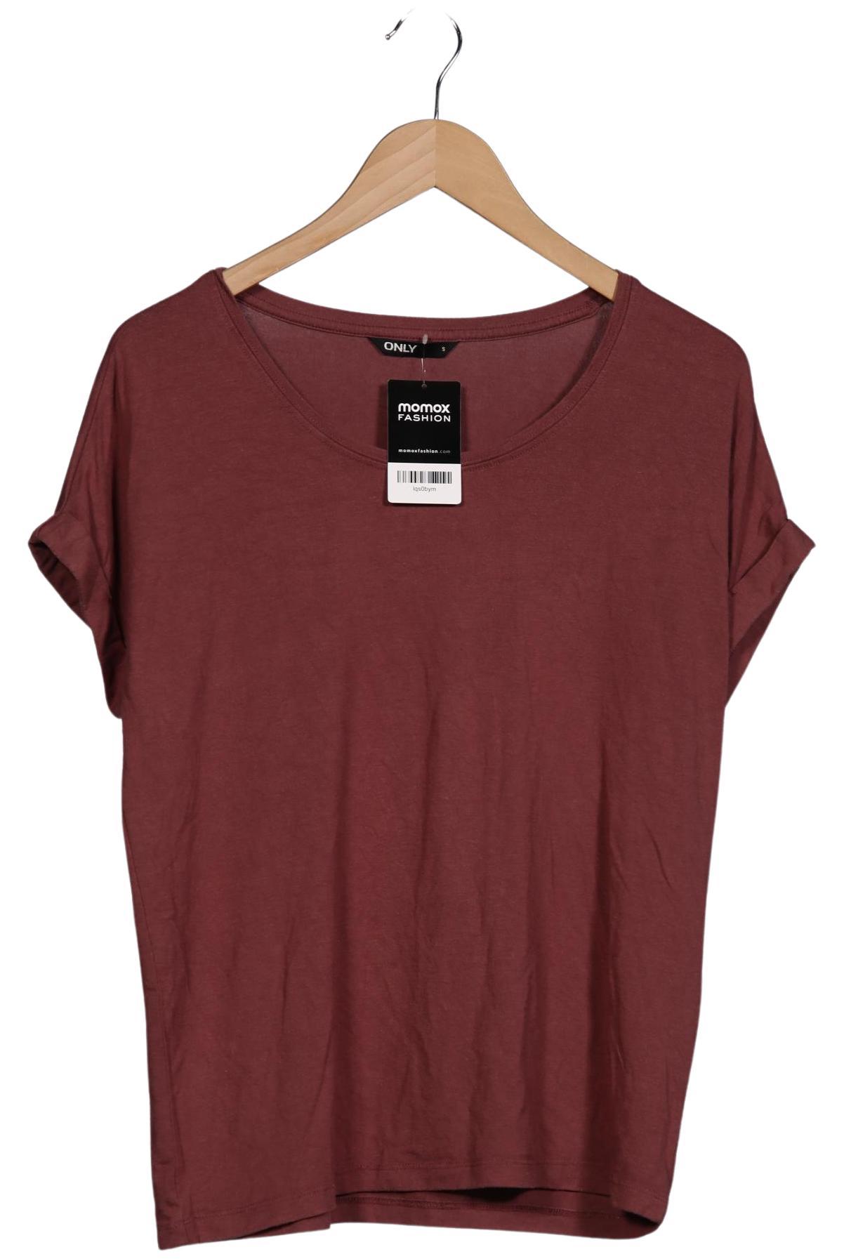 

Only Damen T-Shirt, bordeaux, Gr. 36