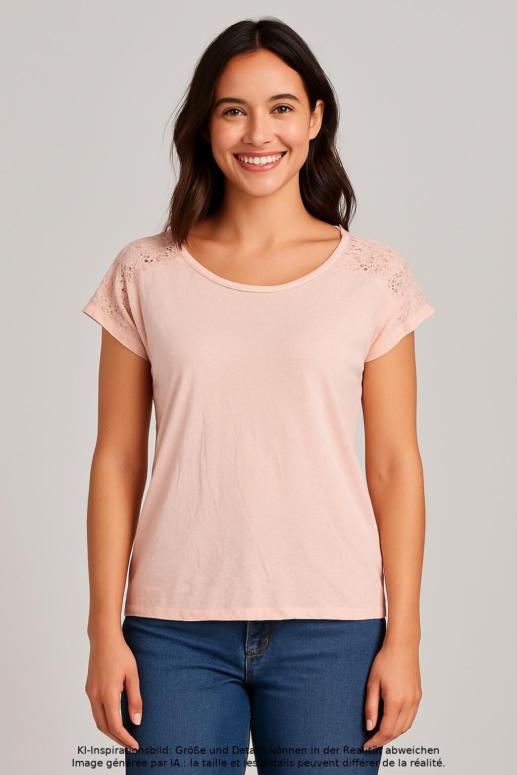 

Only Damen T-Shirt, pink, Gr. 38