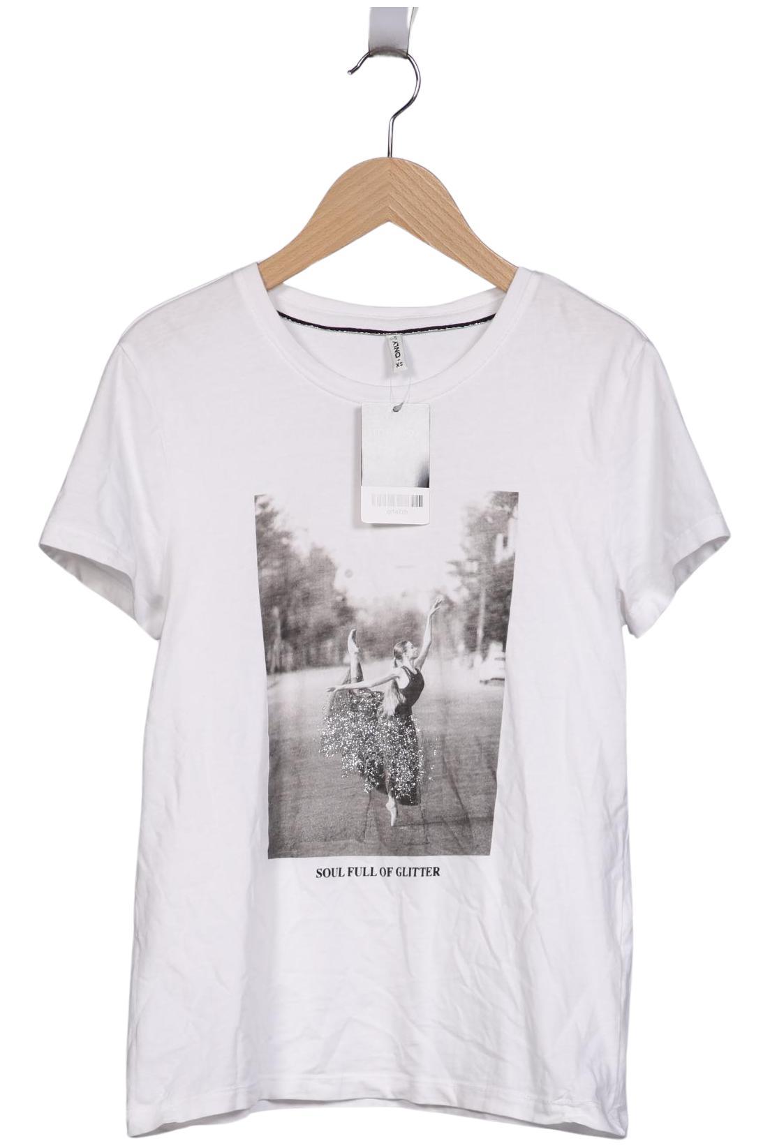 

Only Damen T-Shirt, weiß, Gr. 34