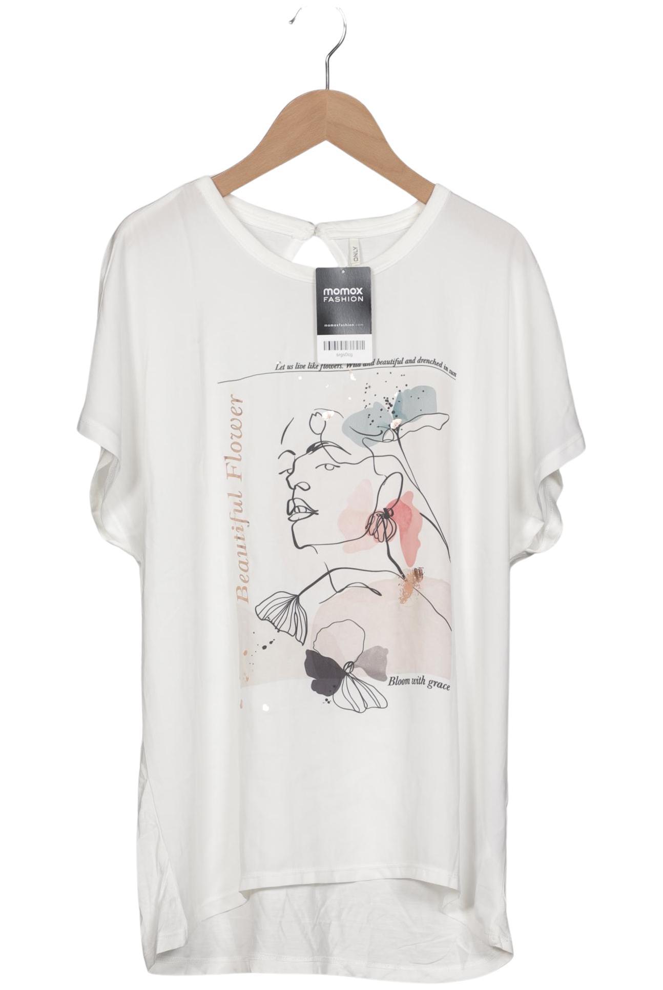 

Only Damen T-Shirt, weiß, Gr. 42