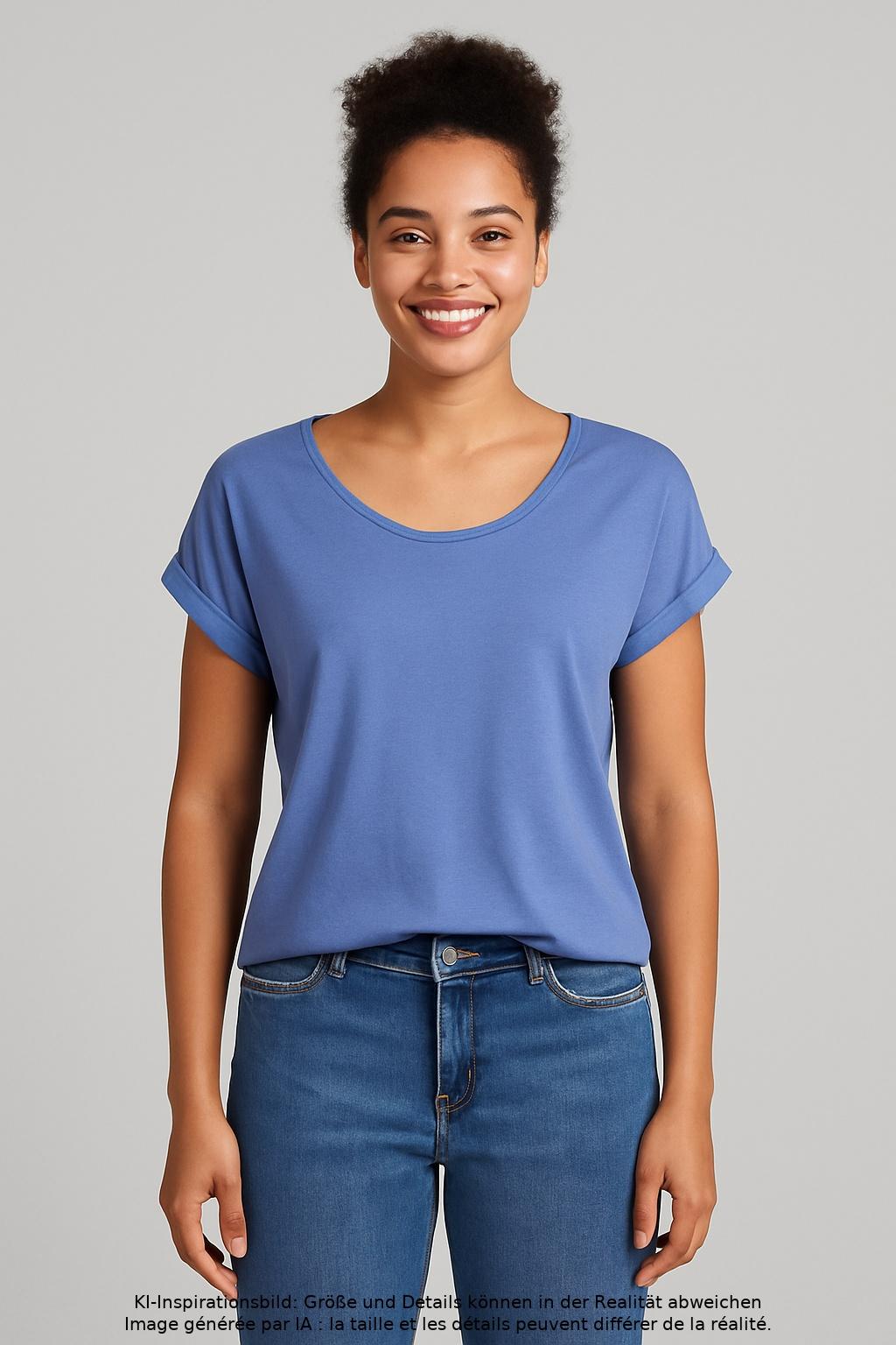 

Only Damen T-Shirt, blau, Gr. 36