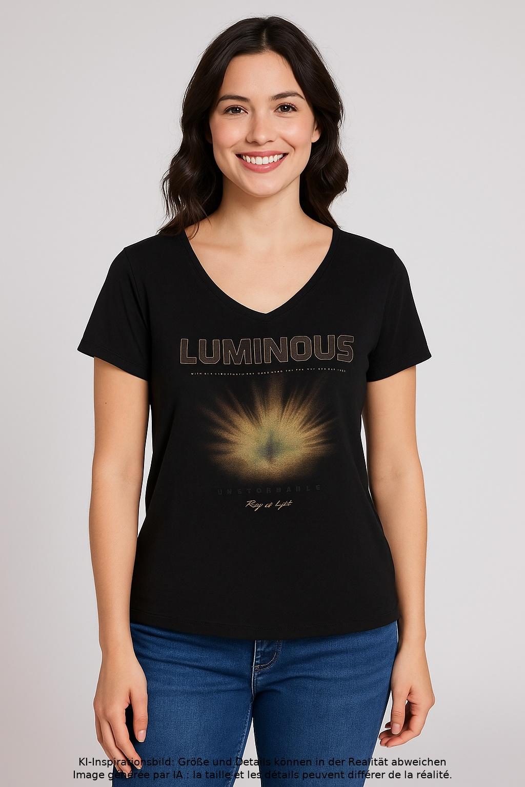 

Only Damen T-Shirt, schwarz, Gr. 36