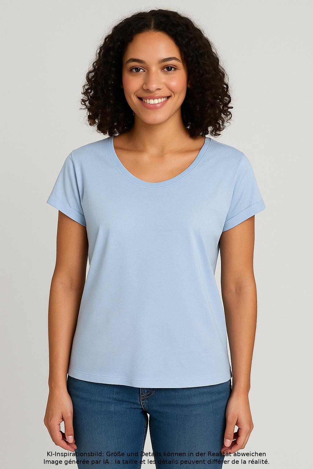 

Only Damen T-Shirt, hellblau, Gr. 34