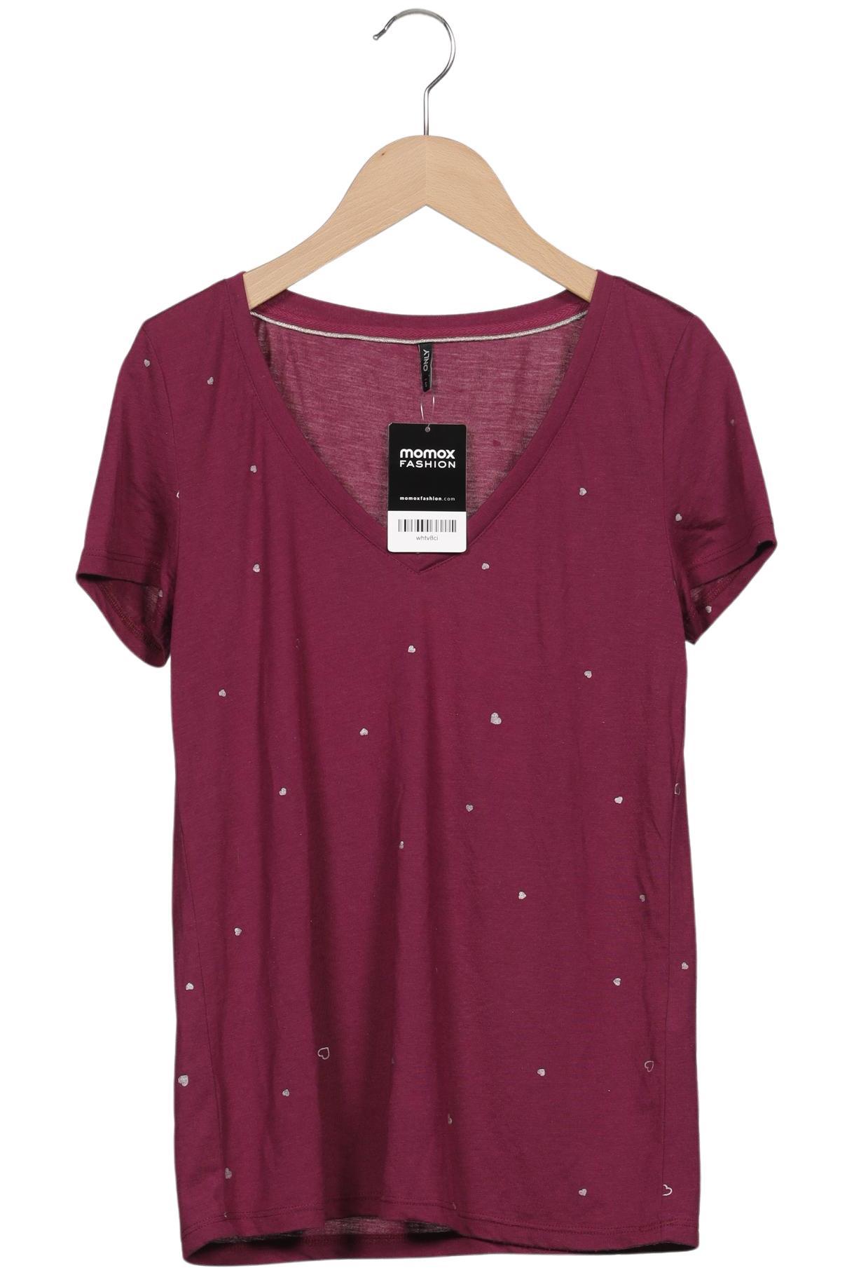 Thumbnail - Only Damen T-Shirt, bordeaux, Gr. 36