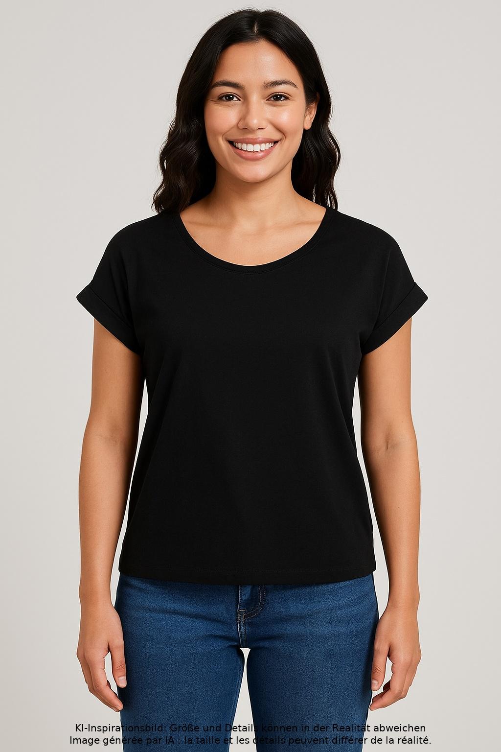 

Only Damen T-Shirt, schwarz, Gr. 36