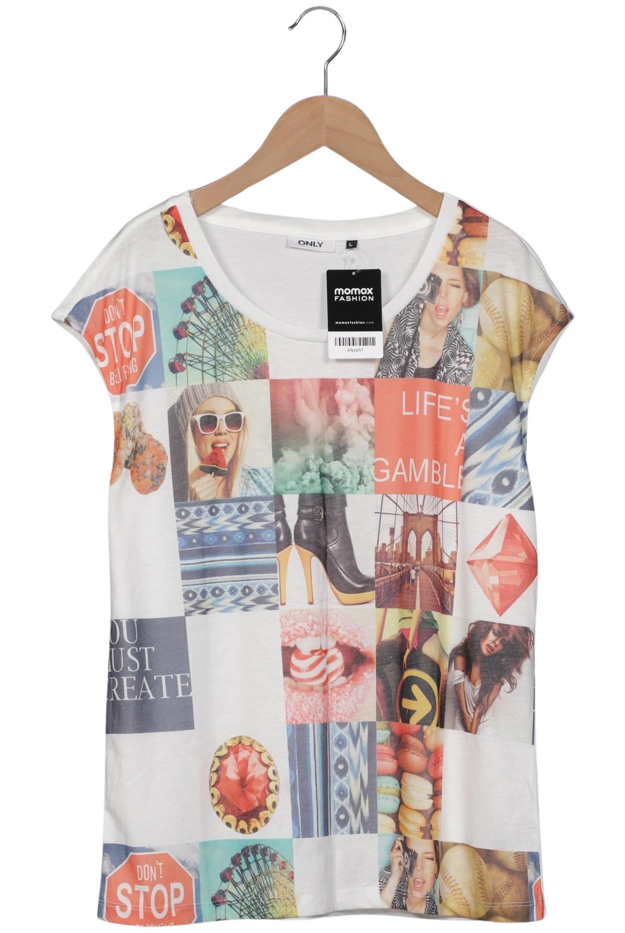 

Only Damen T-Shirt, weiß, Gr. 42