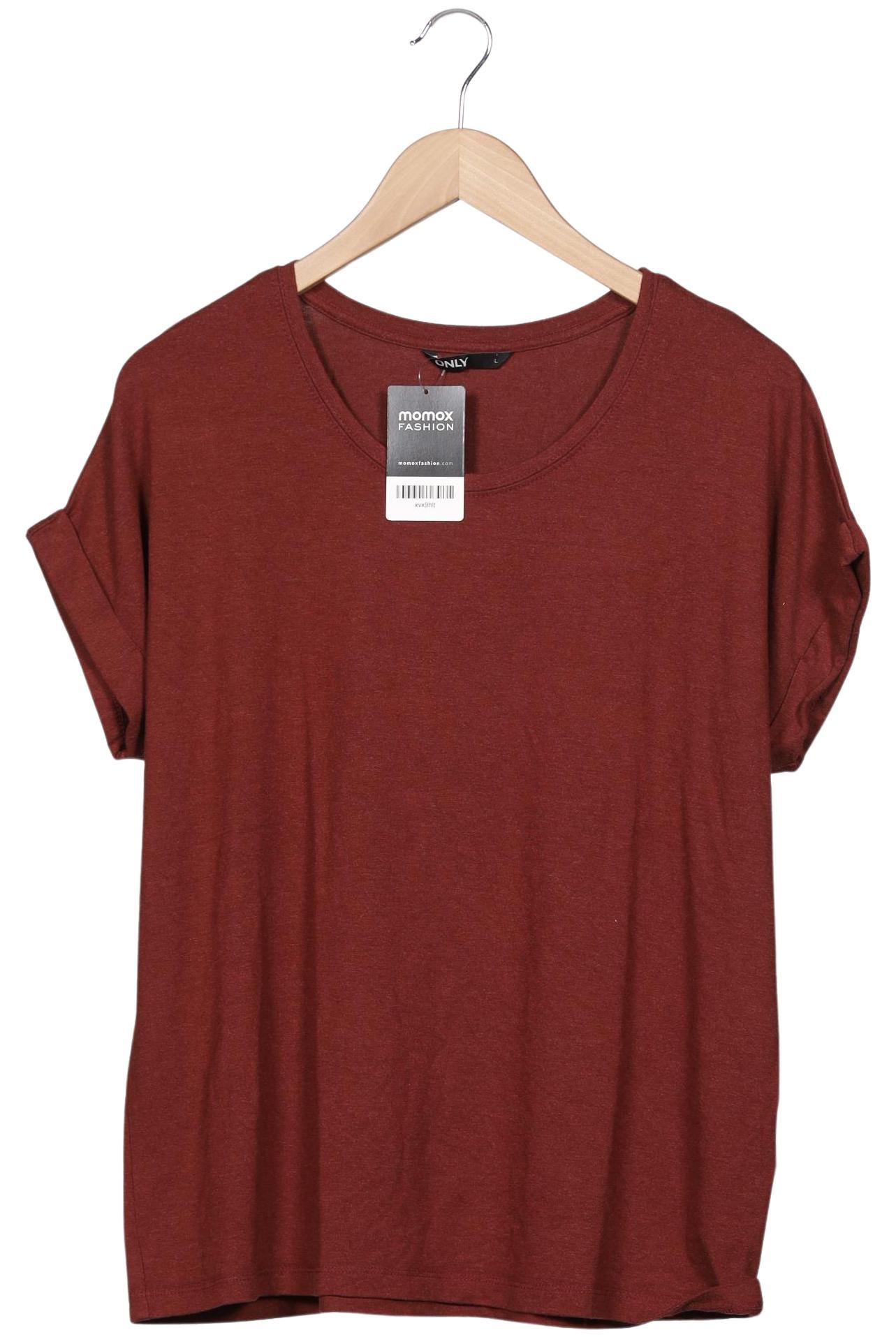 

Only Damen T-Shirt, bordeaux, Gr. 42