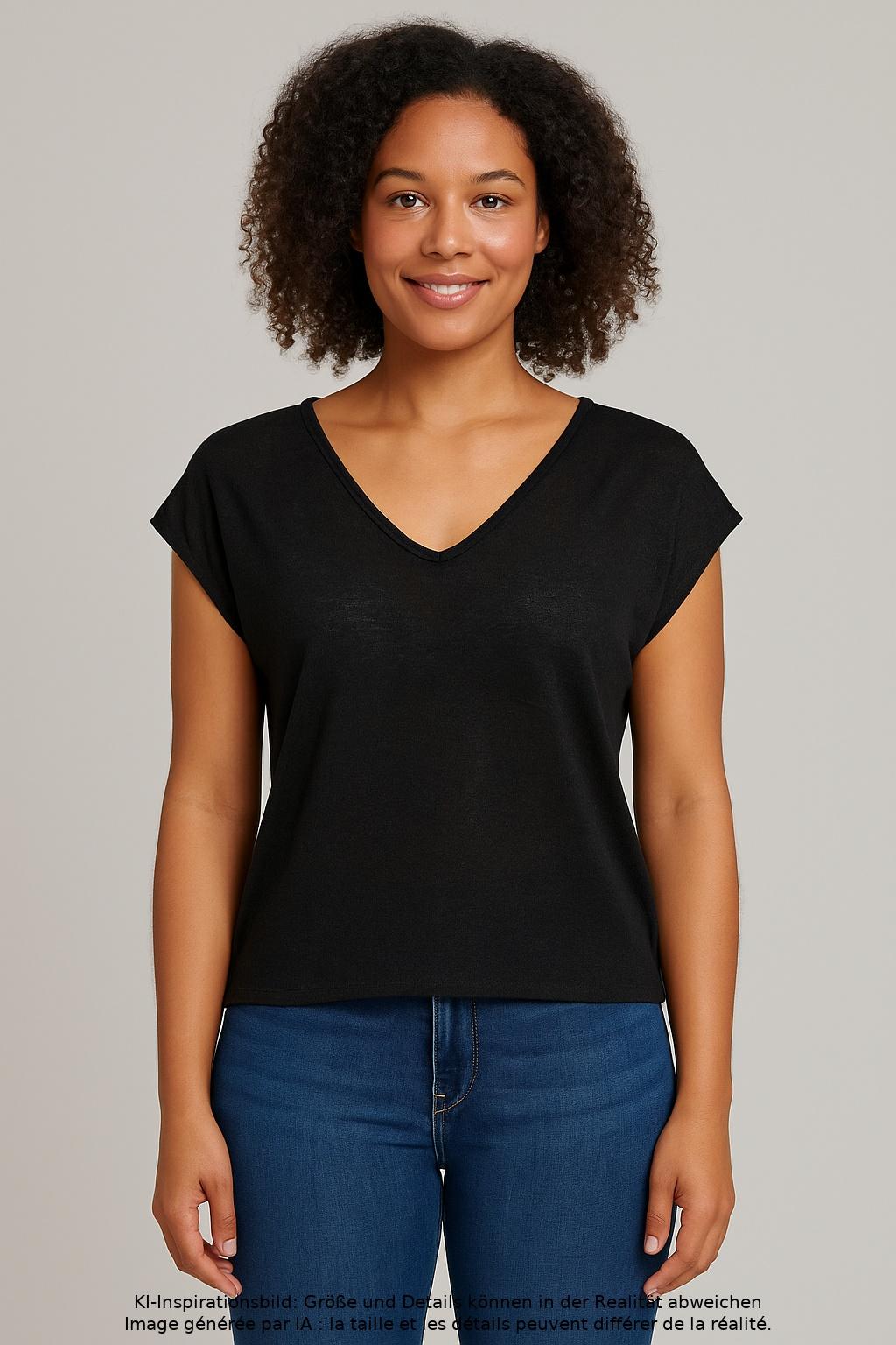 

Only Damen T-Shirt, schwarz, Gr. 38
