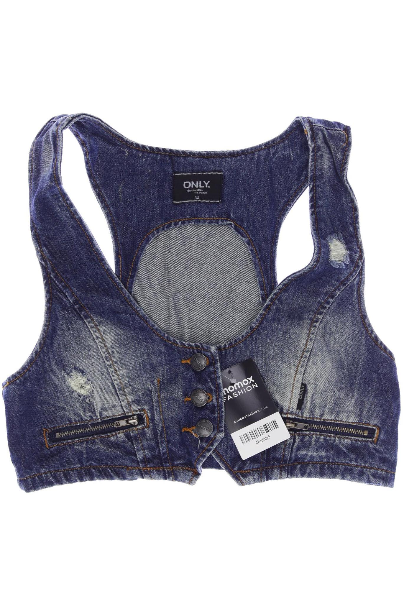 

ONLY Damen Weste, blau