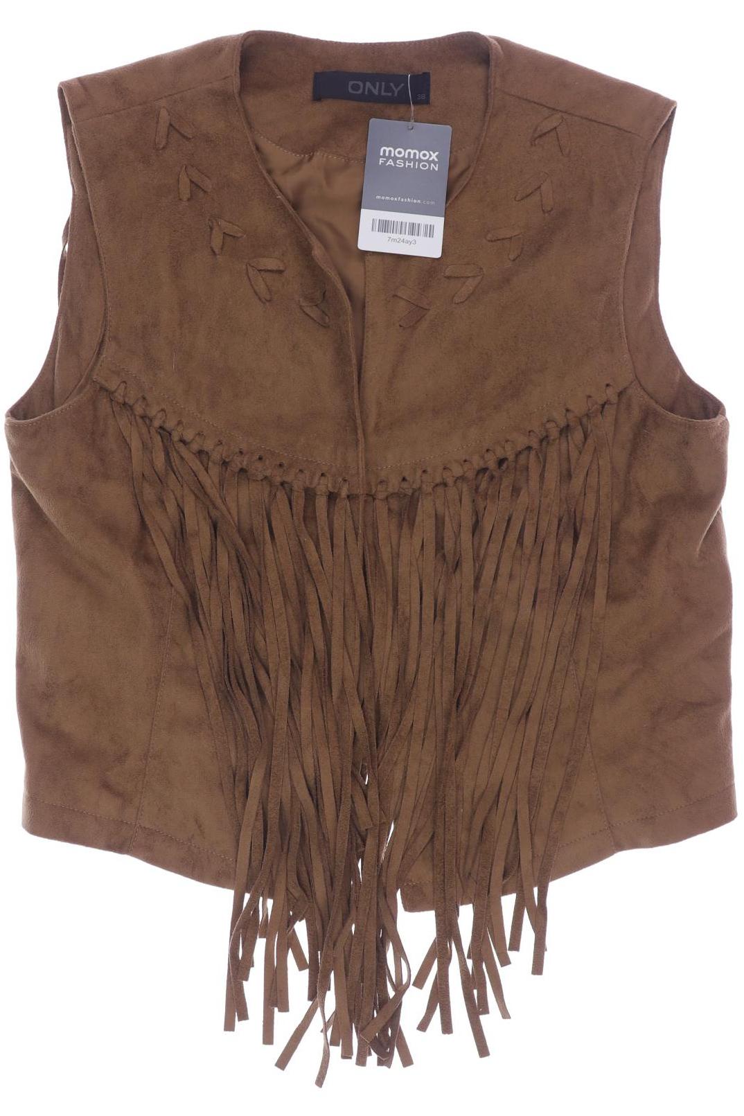 

ONLY Damen Weste, braun