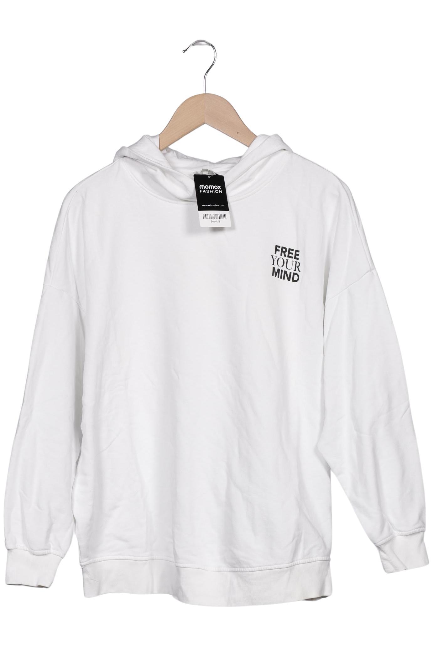 

Only Maternity Damen Kapuzenpullover, weiß, Gr. 42