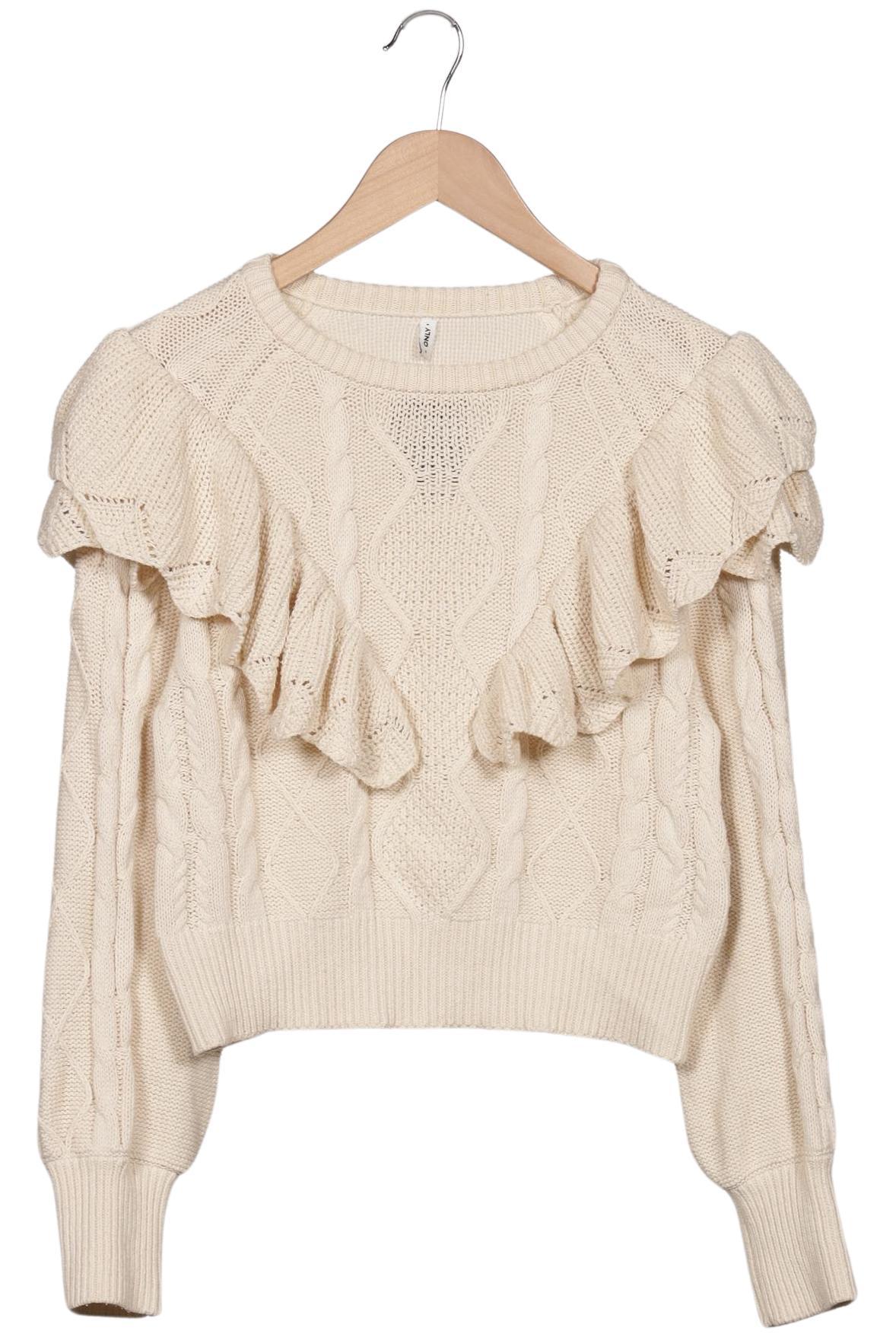 

Only Maternity Damen Pullover, cremeweiß, Gr. 36