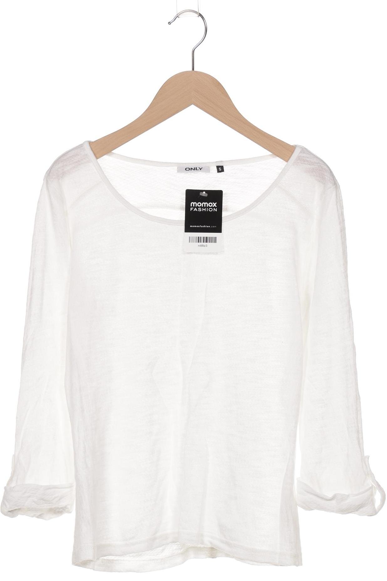 

Only Maternity Damen Langarmshirt, weiß, Gr. 36