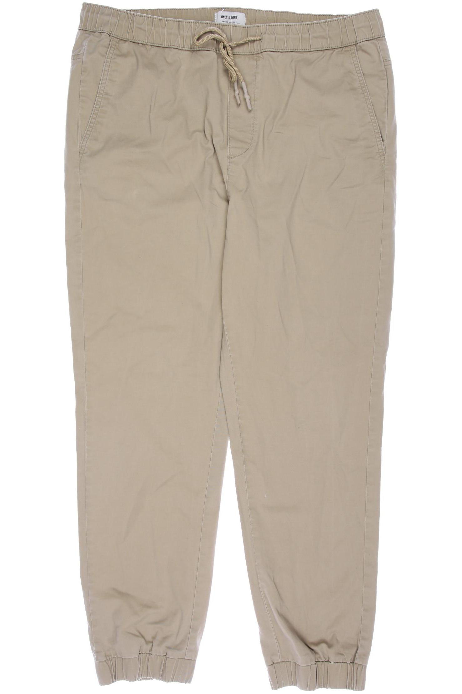 

Only & Sons Damen Stoffhose, beige