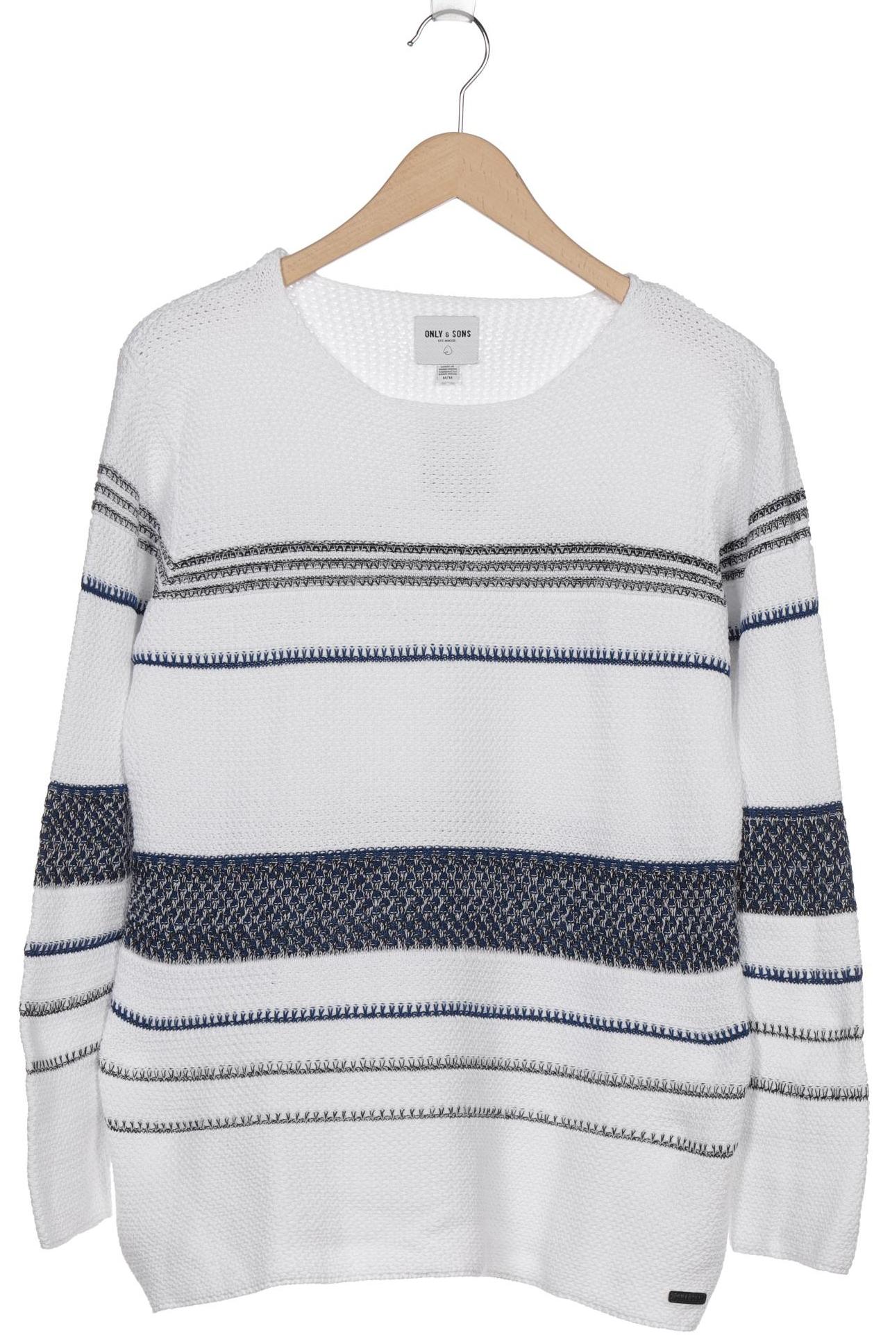 

Only & Sons Damen Pullover, weiß, Gr. 38