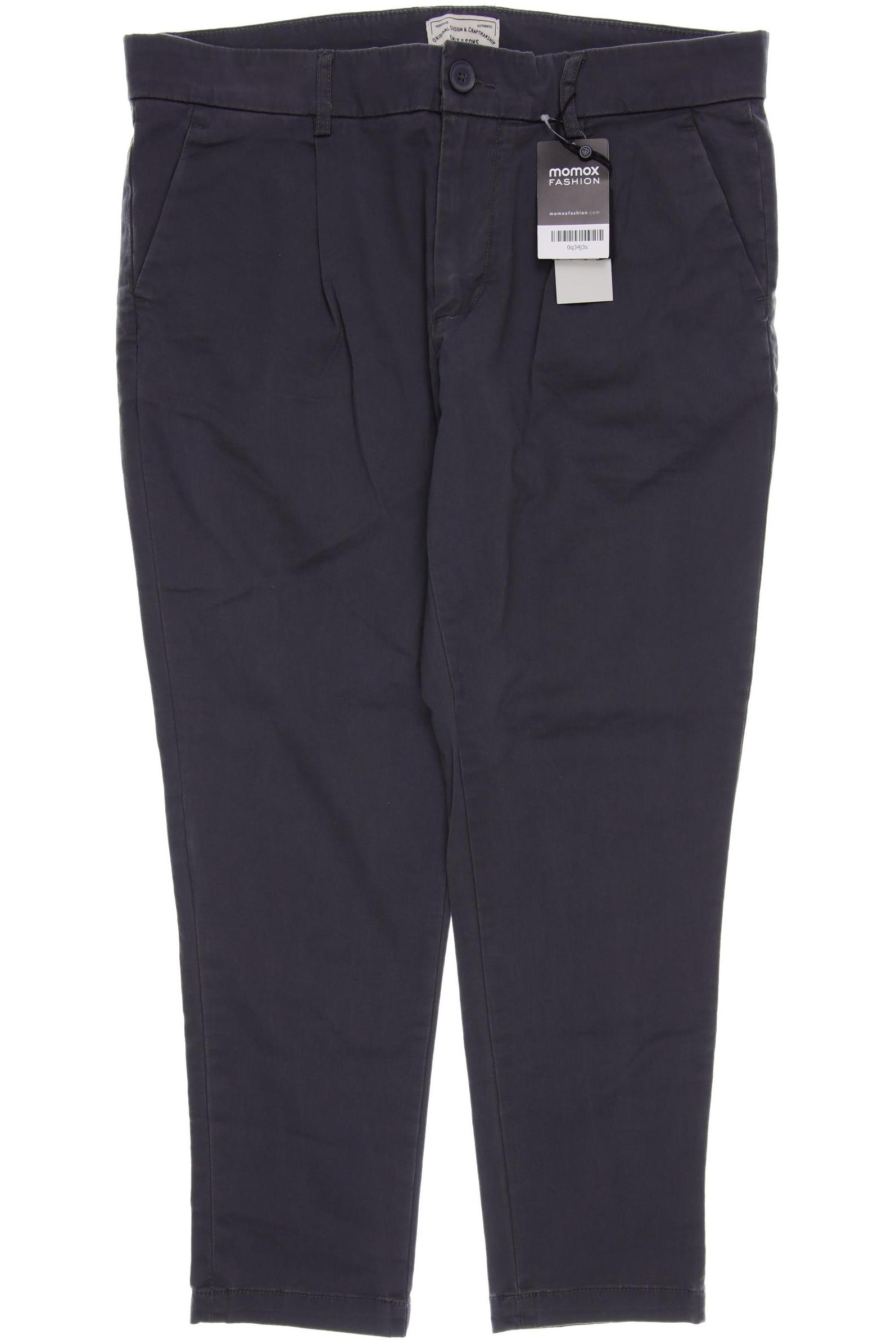 

Only & Sons Damen Stoffhose, grau, Gr. 33