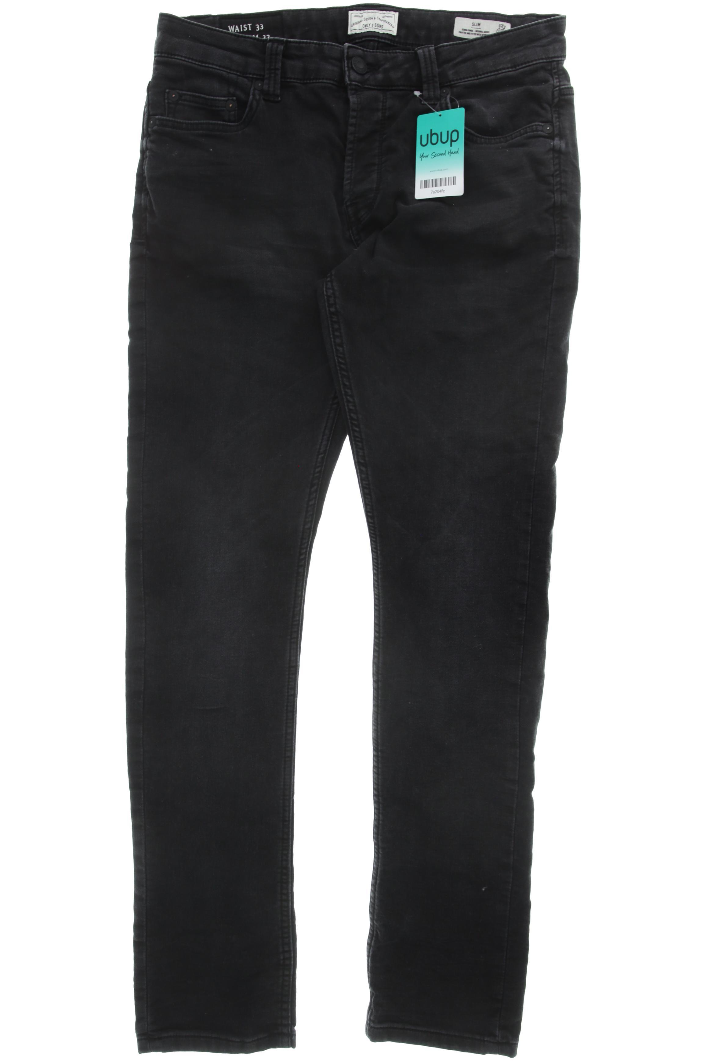 

Only & Sons Damen Jeans, schwarz, Gr. 33