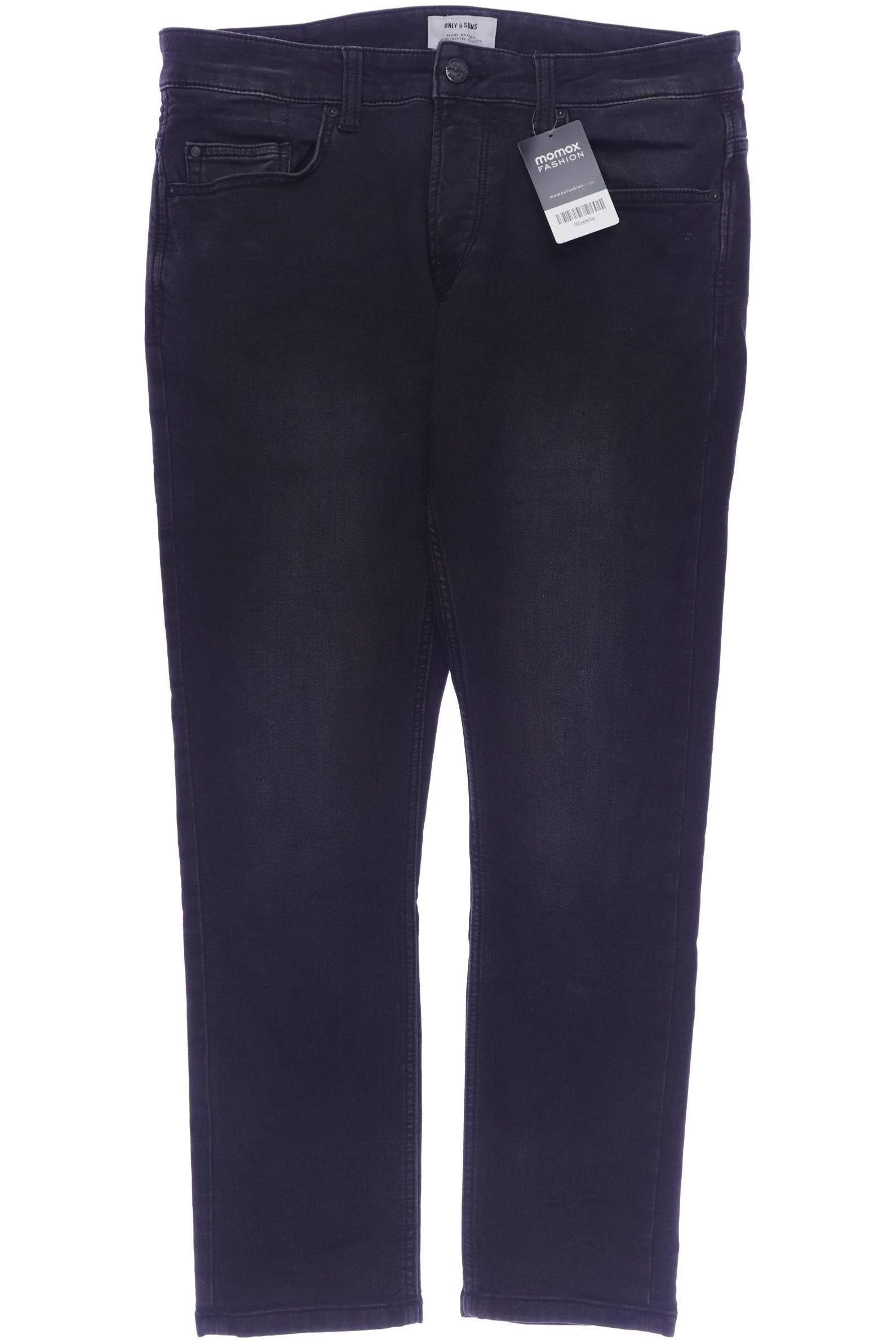 

Only & Sons Herren Jeans, schwarz, Gr. 33