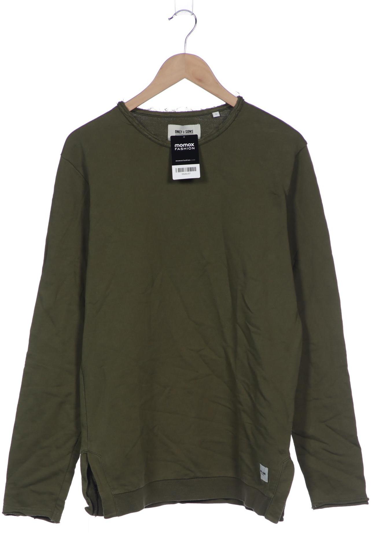 

Only & Sons Herren Sweatshirt, grün, Gr. 46