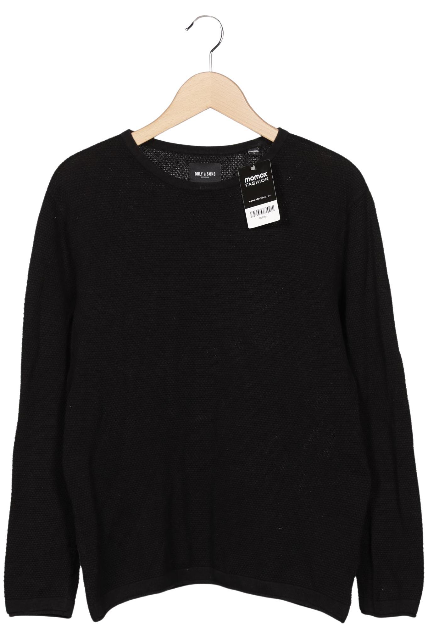 Thumbnail - Only &amp; Sons Herren Pullover, schwarz, Gr. 48