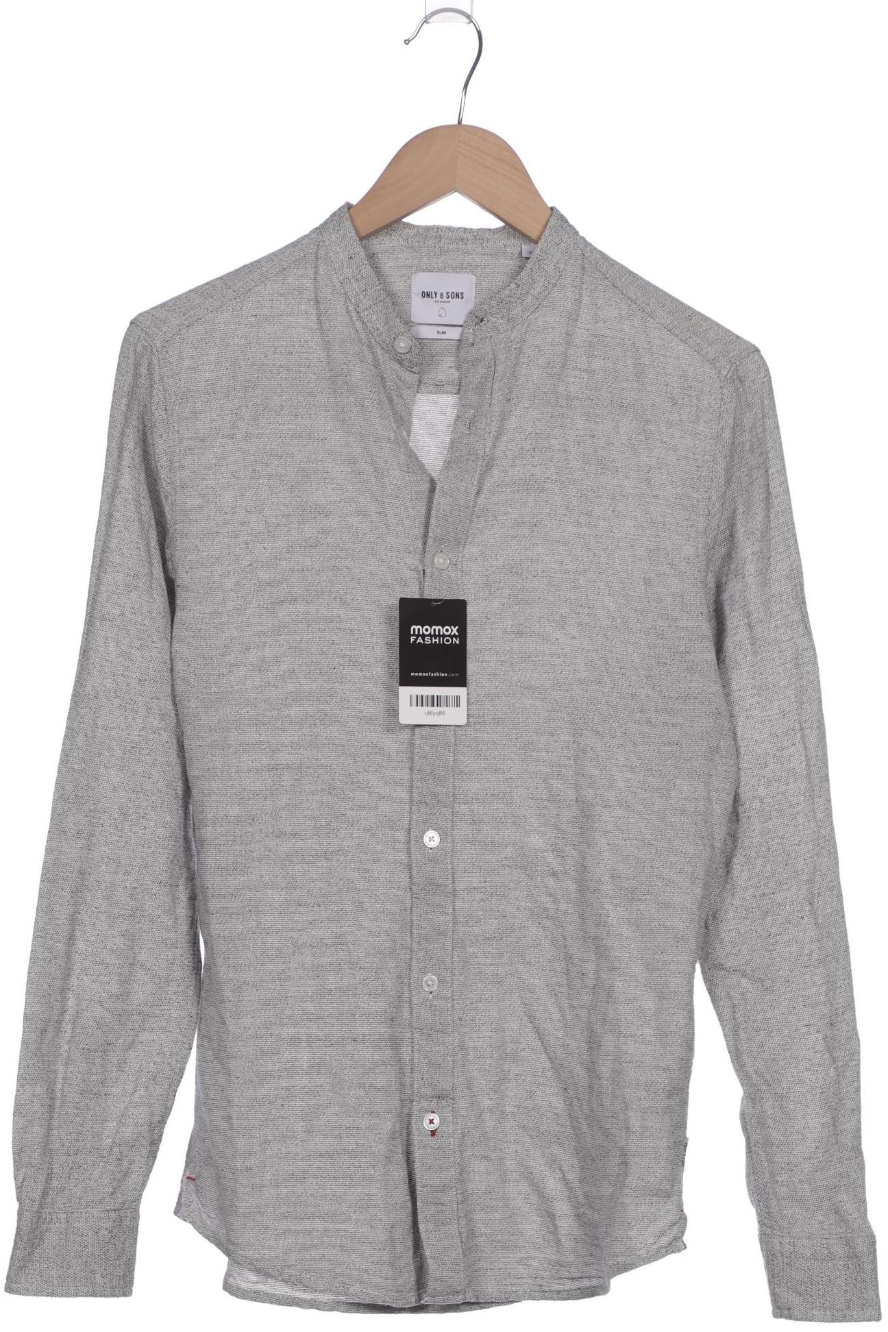 

Only & Sons Herren Hemd, grau, Gr. 46