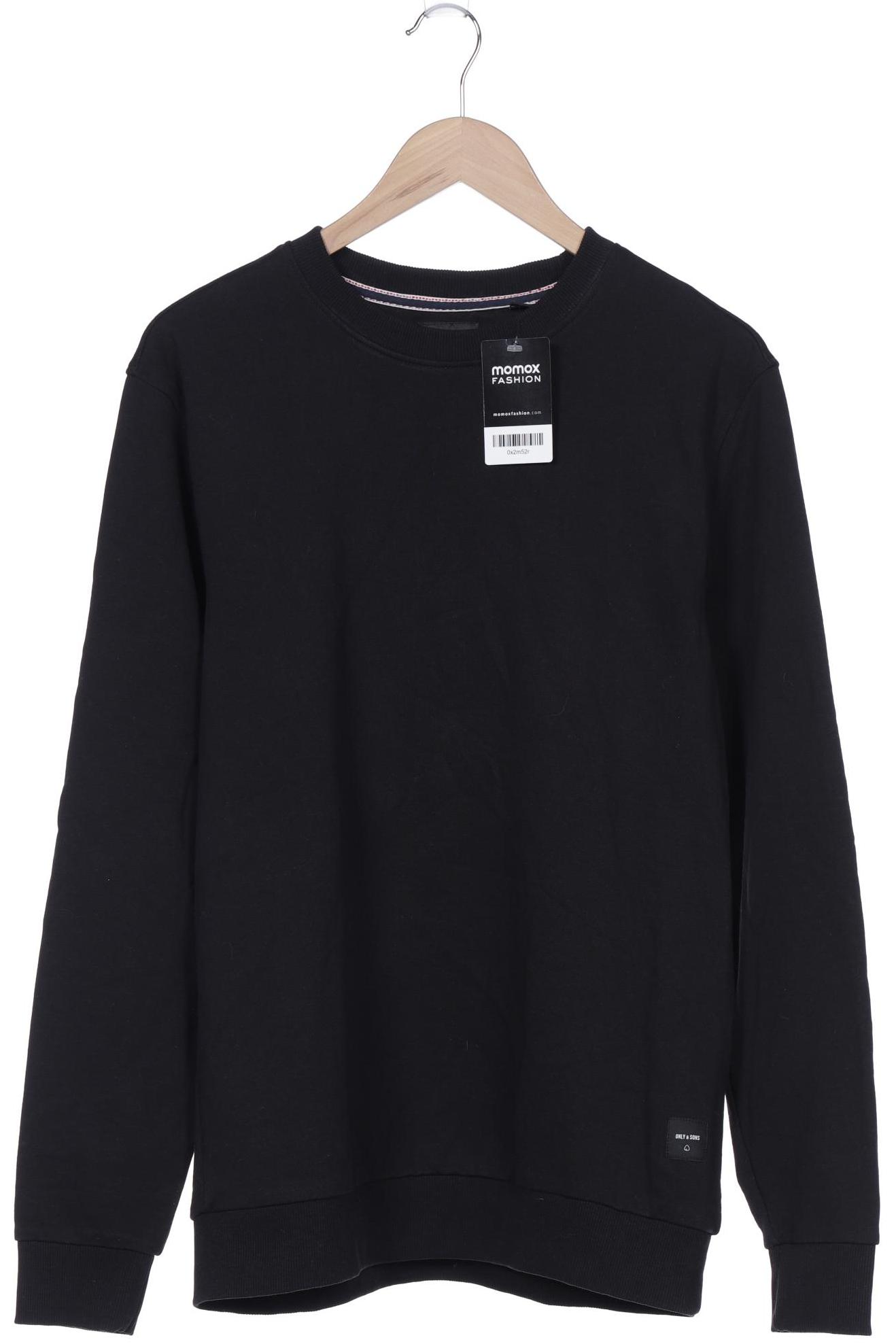 

Only & Sons Herren Sweatshirt, schwarz, Gr. 48