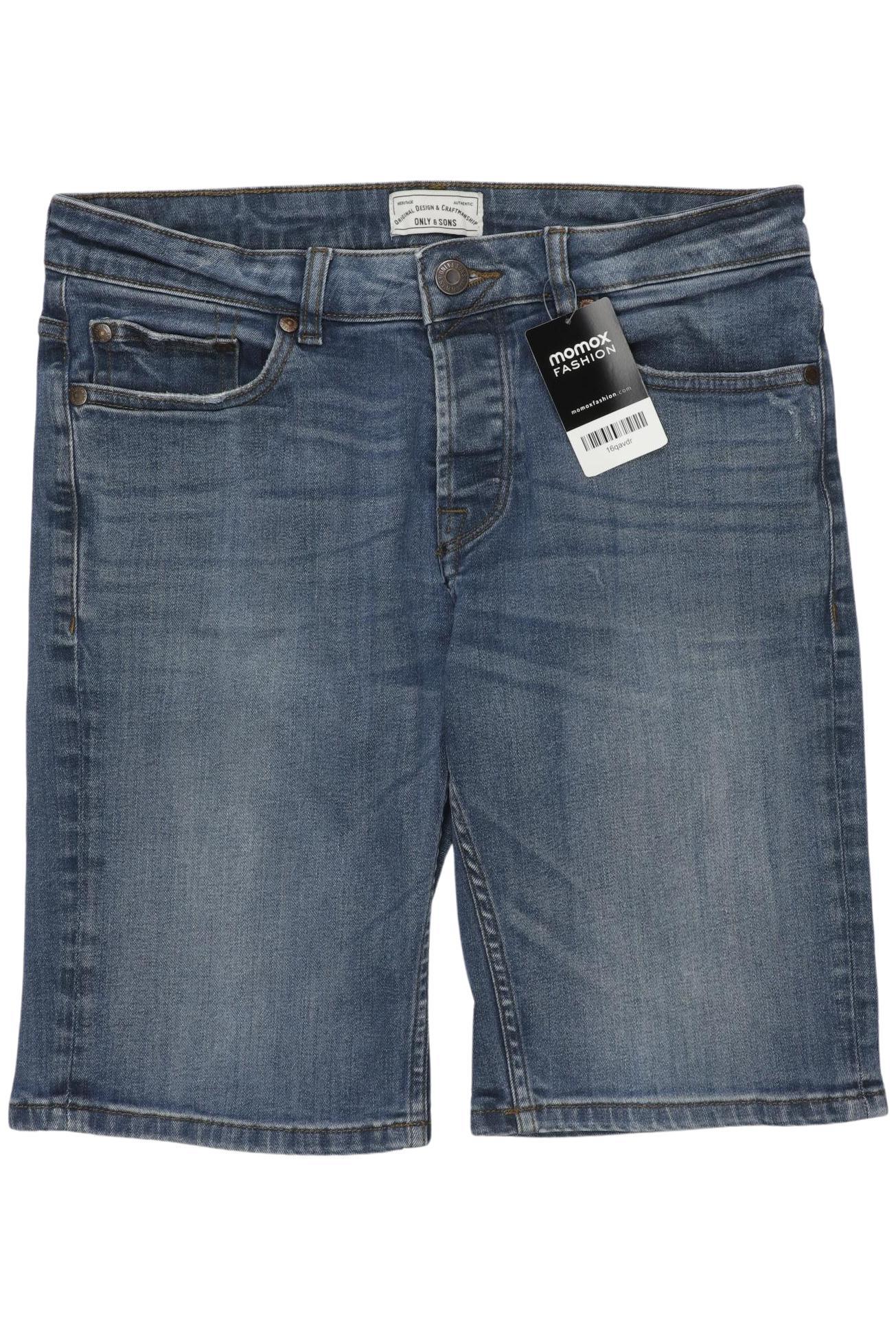 

Only & Sons Herren Shorts, blau, Gr. 31