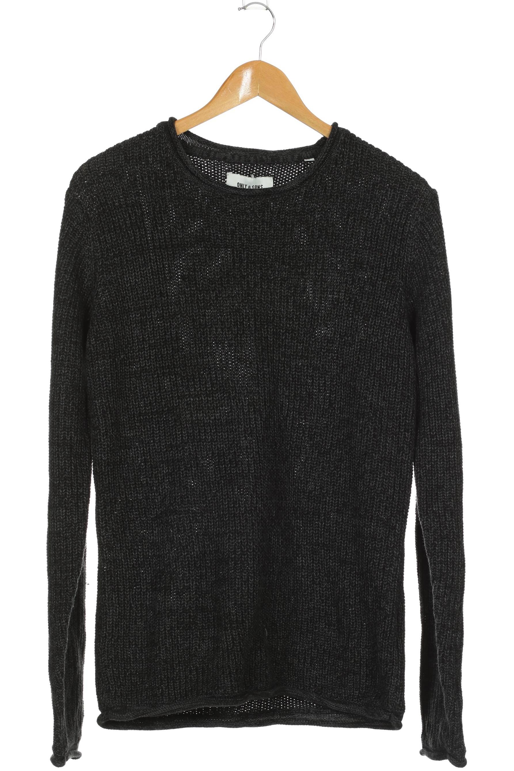 Thumbnail - Only &amp; Sons Herren Pullover, schwarz, Gr.