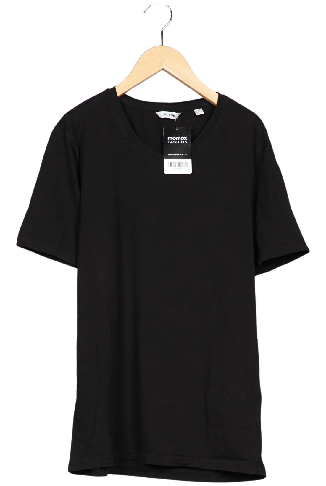 

Only & Sons Herren T-Shirt, schwarz, Gr. 52