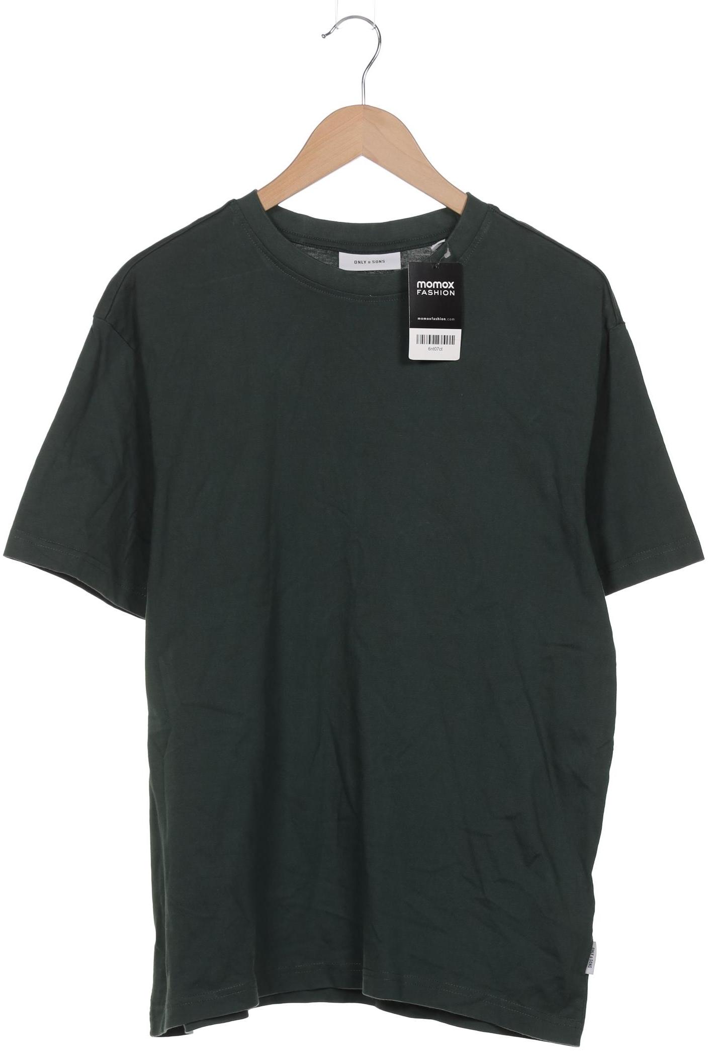 

Only & Sons Herren T-Shirt, grün, Gr. 48