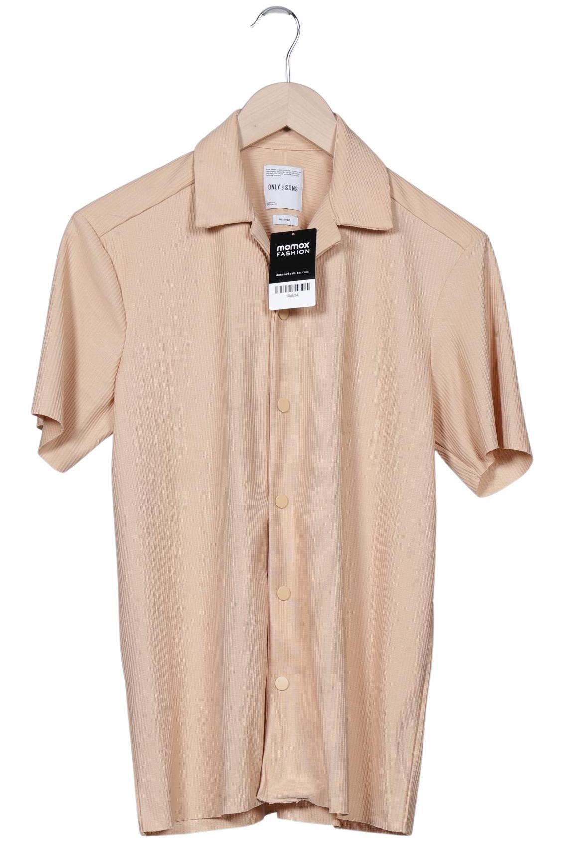 

Only & Sons Herren Hemd, beige, Gr. 42