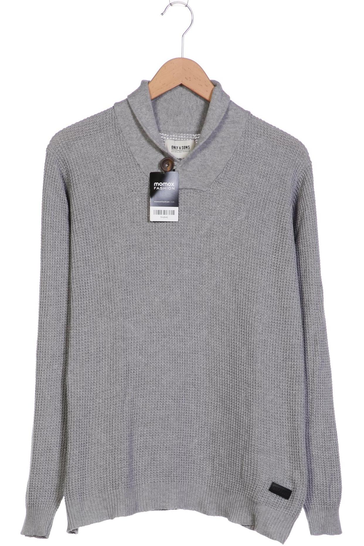 

Only & Sons Herren Pullover, grau, Gr. 48