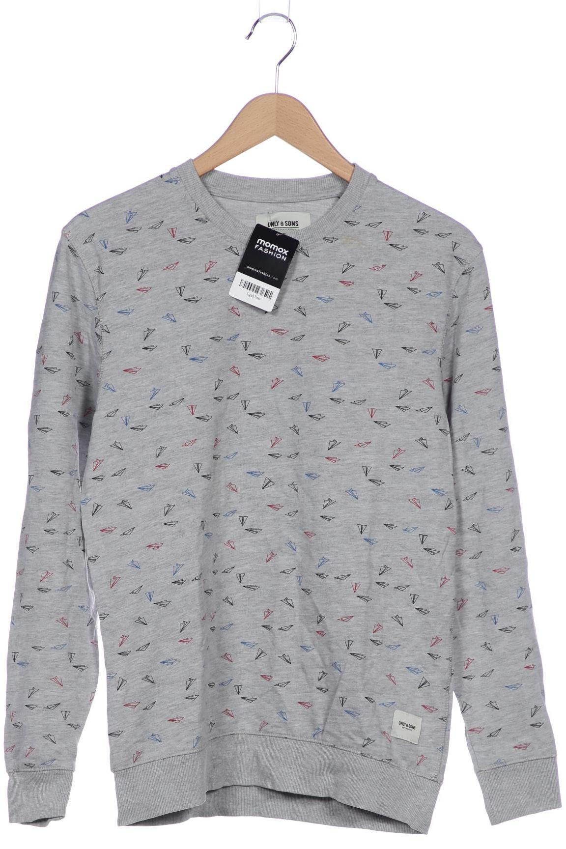 

Only & Sons Herren Sweatshirt, grau, Gr. 46