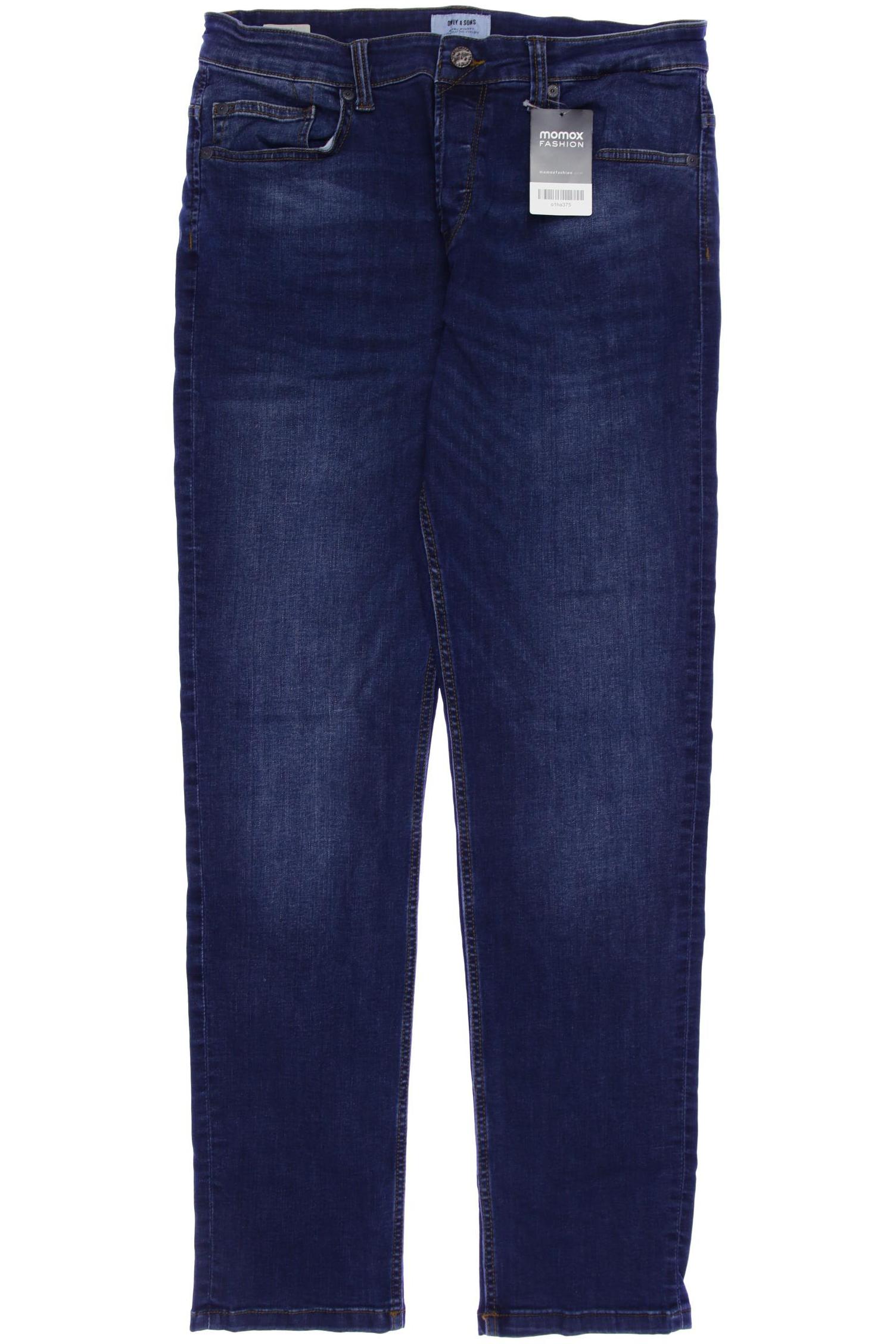 

Only & Sons Herren Jeans, marineblau, Gr. 34
